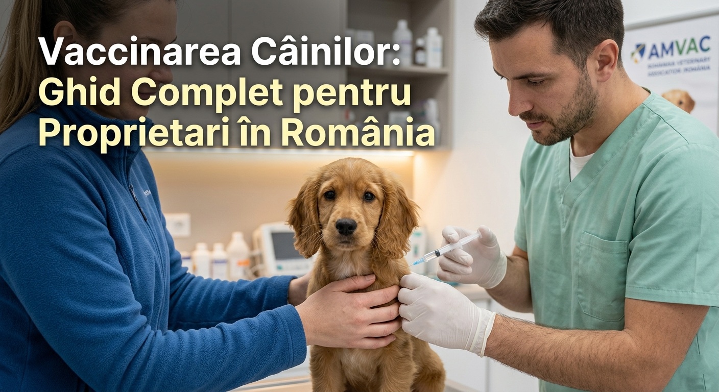Vaccinare câine 2026: schemă DHPP, parvoviroză, preț